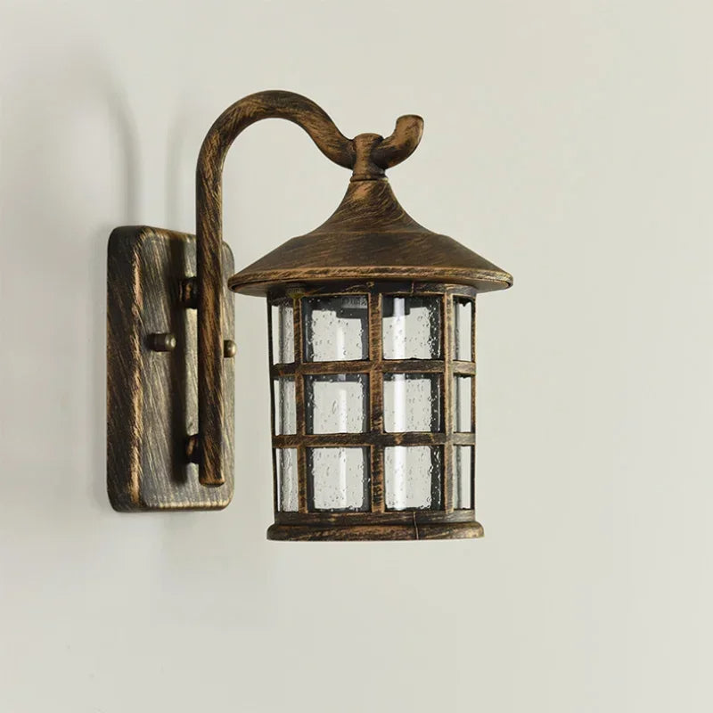 BowLift | BalconyBright | Waterproof Retro Wall Lamp for Outdoor