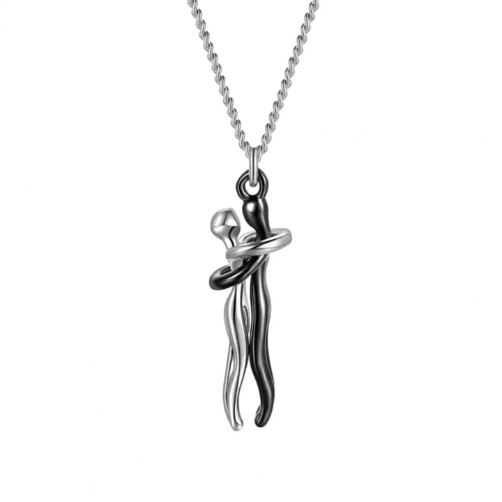 BowLift | Romantic Hugging Necklace Pendant for Couples