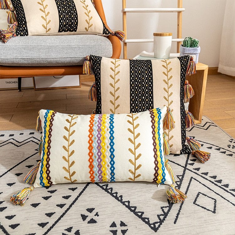 Textured Tassel Pillowcase Bowlift