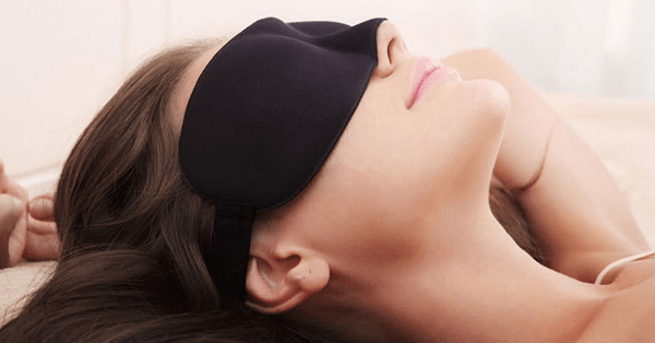 BowLift | Eye mask for sleep - Enhanced 3D contoured sleep mask & eye cover - Perfect travel eye cover