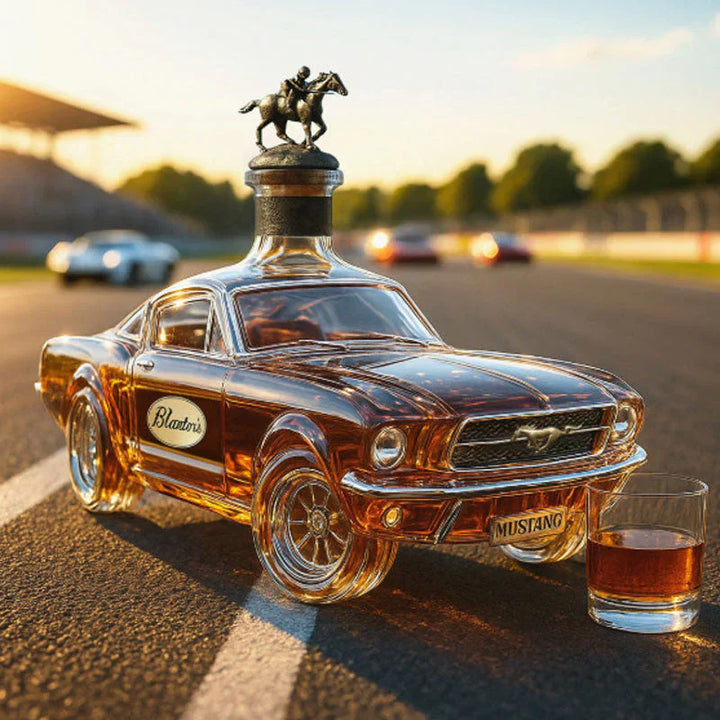 BowLift | OutlawFlask | Limited Edition Bronco Whiskey Bottle