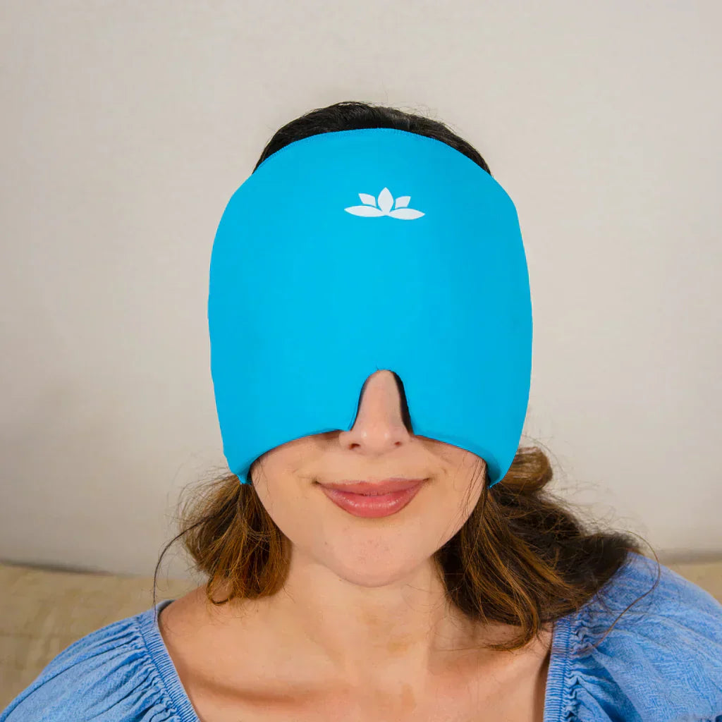HeadRelax Warm-Cold Therapy Mask – Relieves Migraines & Headaches Immediately | Bowlift