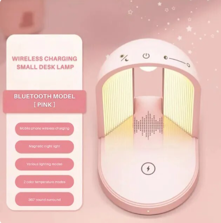 BowLift | LUMIVIBE – Wireless Charging and Speaker Lamp
