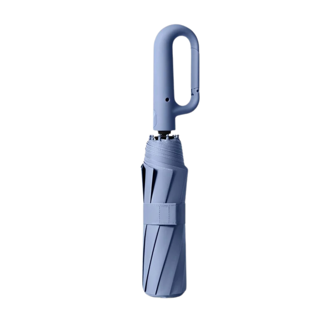 BowLift | Wind-Resistant Automatic Folding Umbrella with Large Buckle Handle – Compact & Durable