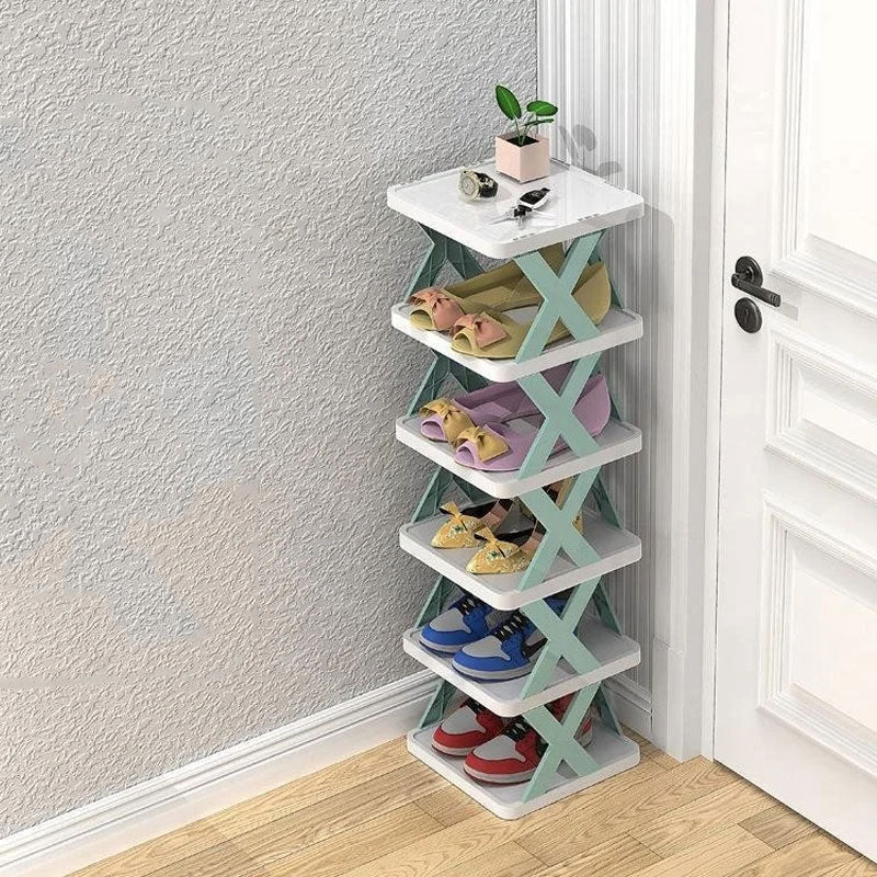 BowLift | Modern multi-tier shoe rack