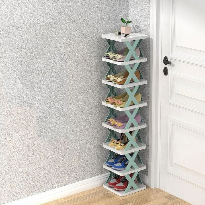 BowLift | Modern multi-tier shoe rack