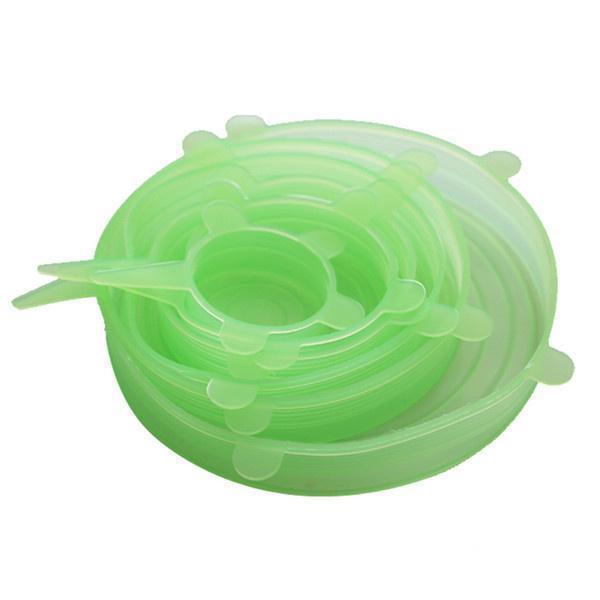 BowLift | Air Tight Silicone Food Safety Lids (Set of 6)