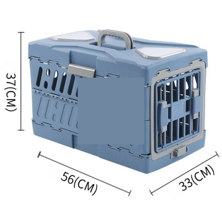 Foldable Pet Transport Box Bowlift