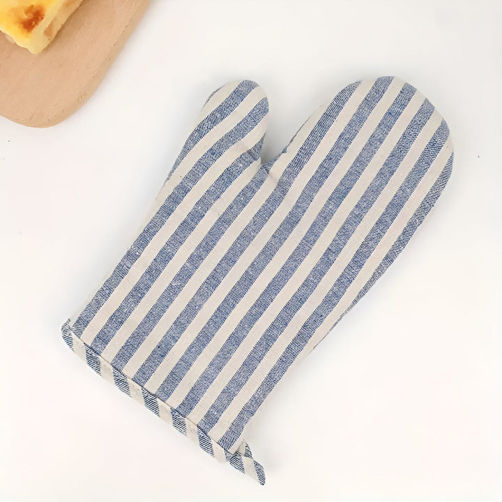 BowLift | Premium Striped Heat-Resistant Oven Mitt