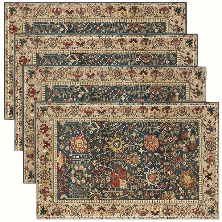 Bohemian Ethnic Woven Placemats Heat-Resistant Kitchen Table Mat | Bowlift