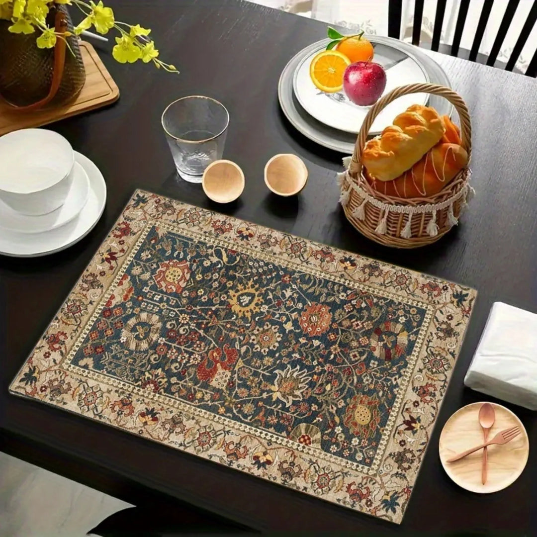 Bohemian Ethnic Woven Placemats Heat-Resistant Kitchen Table Mat | Bowlift