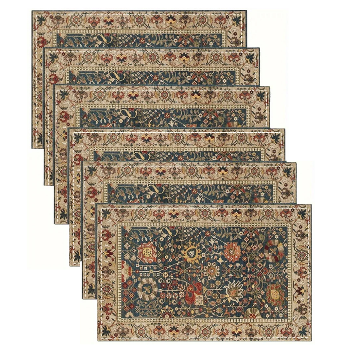 Bohemian Ethnic Woven Placemats Heat-Resistant Kitchen Table Mat | Bowlift