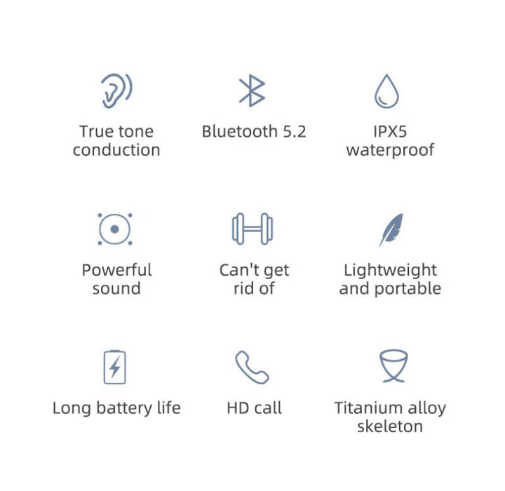 BowLift | Bone Conduction Hook Earphone Wireless