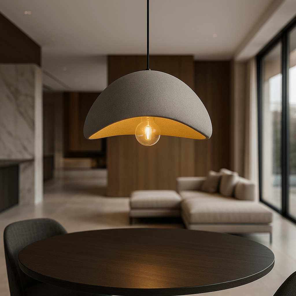 BowLift | AMBRA SHINE – Elegant Pendant Light with Dimmable Warm Glow
