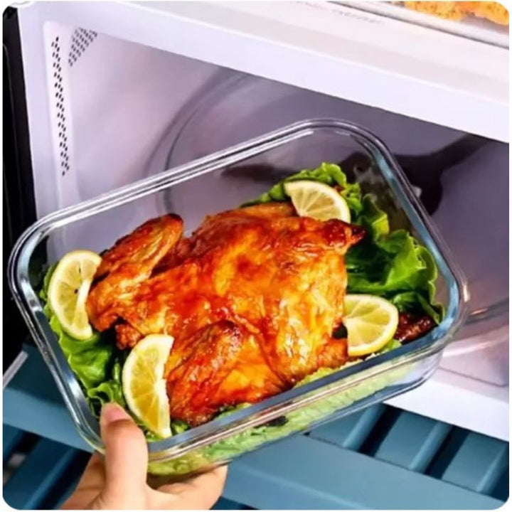 BowLift | Borosilicate Glass Lunchbox - GlassGuard Bento