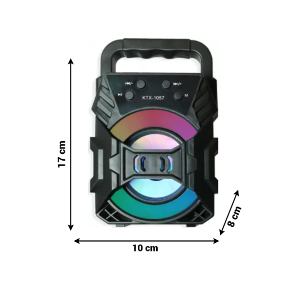 SoundPulse Wireless Speaker – Bluetooth Speaker with FM, USB & Light Show | Bowlift