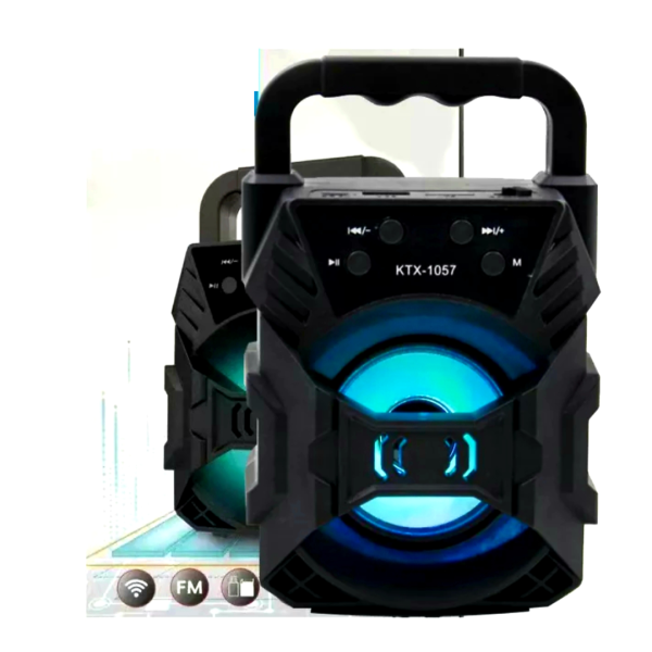 BowLift | SoundPulse Wireless Speaker – Bluetooth Speaker with FM, USB & Light Show