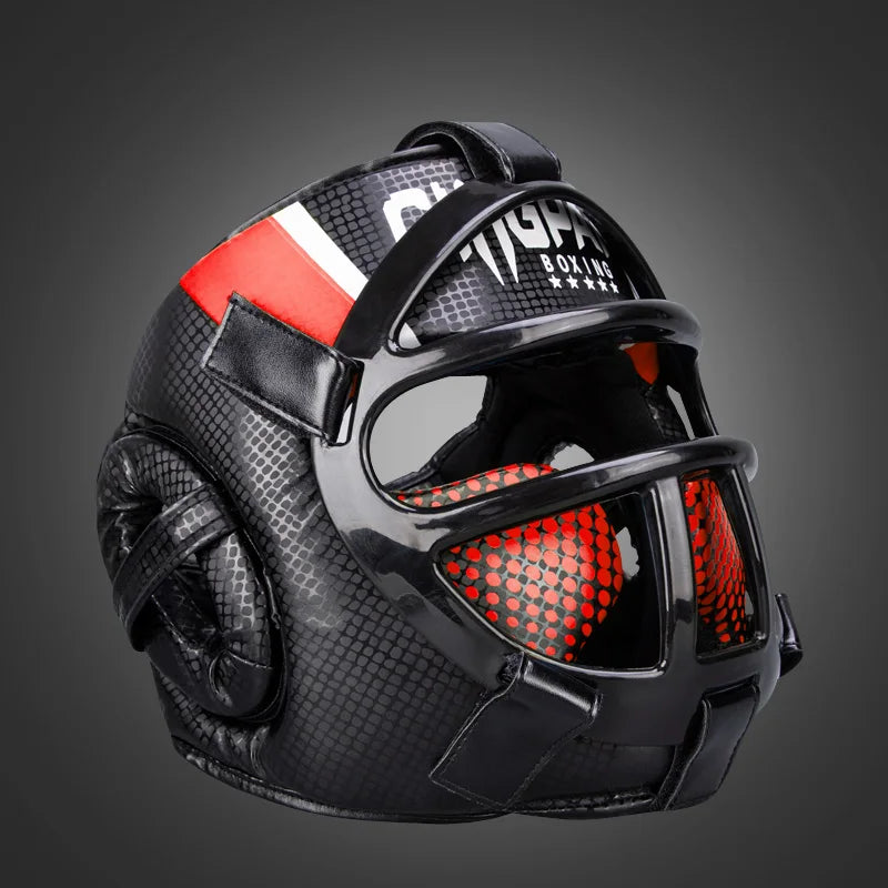 BowLift | Premium Headguard with Face Protection Mask – FightGuard
