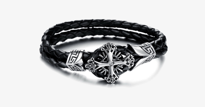 BowLift | Vintage Cross Men’s Bracelet