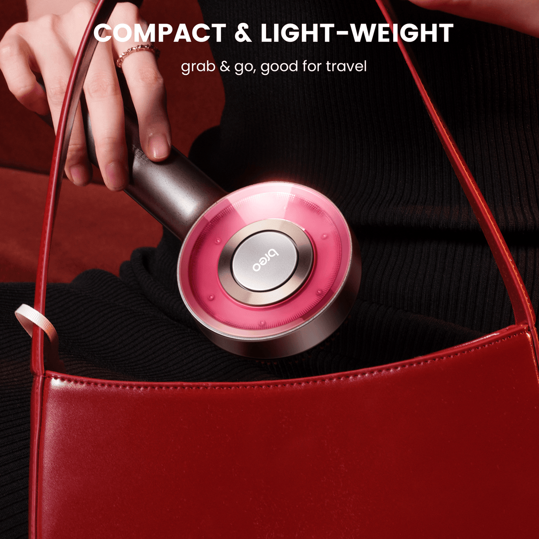 BowLift | Scalp Massaging Brush with Red Light Therapy | Promotes Hair Growth & Relieves Scalp Tension for Healthier Hair