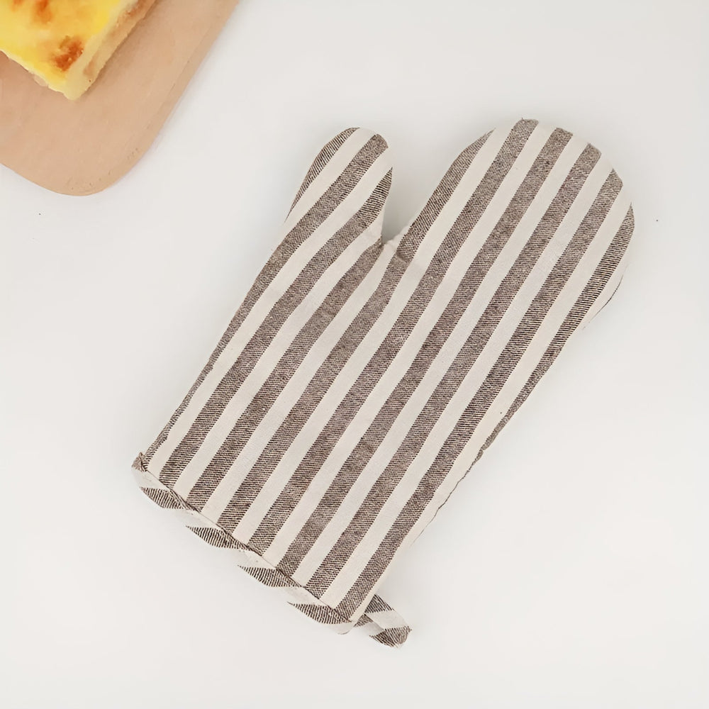 BowLift | Premium Striped Heat-Resistant Oven Mitt