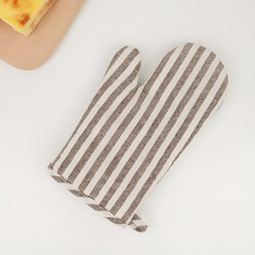 BowLift | Premium Striped Heat-Resistant Oven Mitt