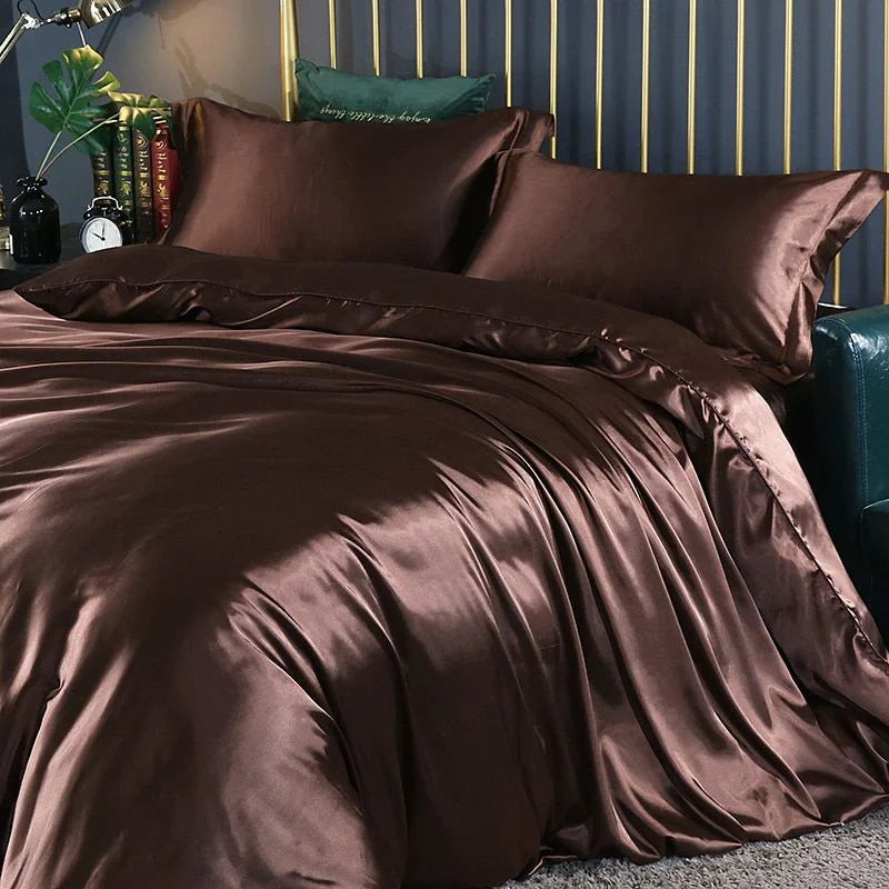 BowLift | Elegant Satin Silk Bedding Set - Luxurious Comfort for Every Night