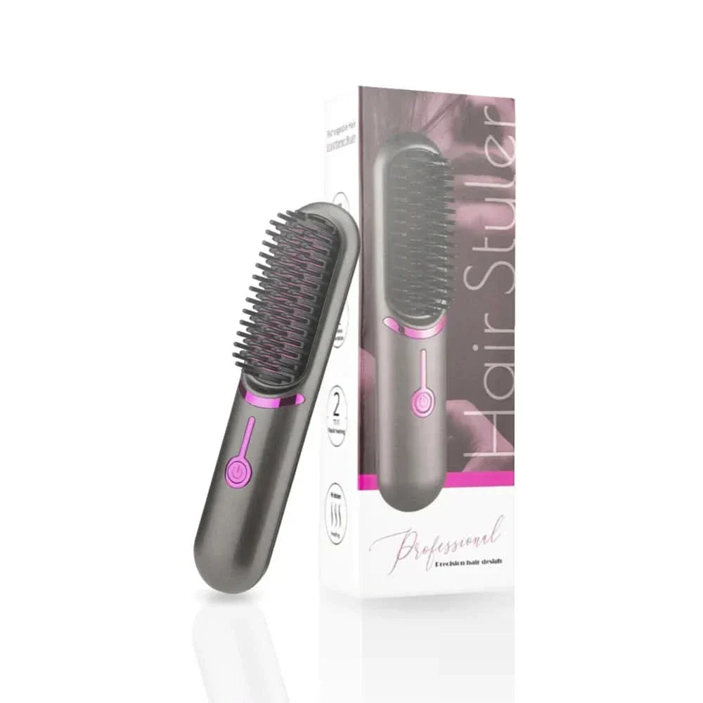 BowLift | ArtisticComb Wireless Styling Iron – Straighten, Curl & Smooth
