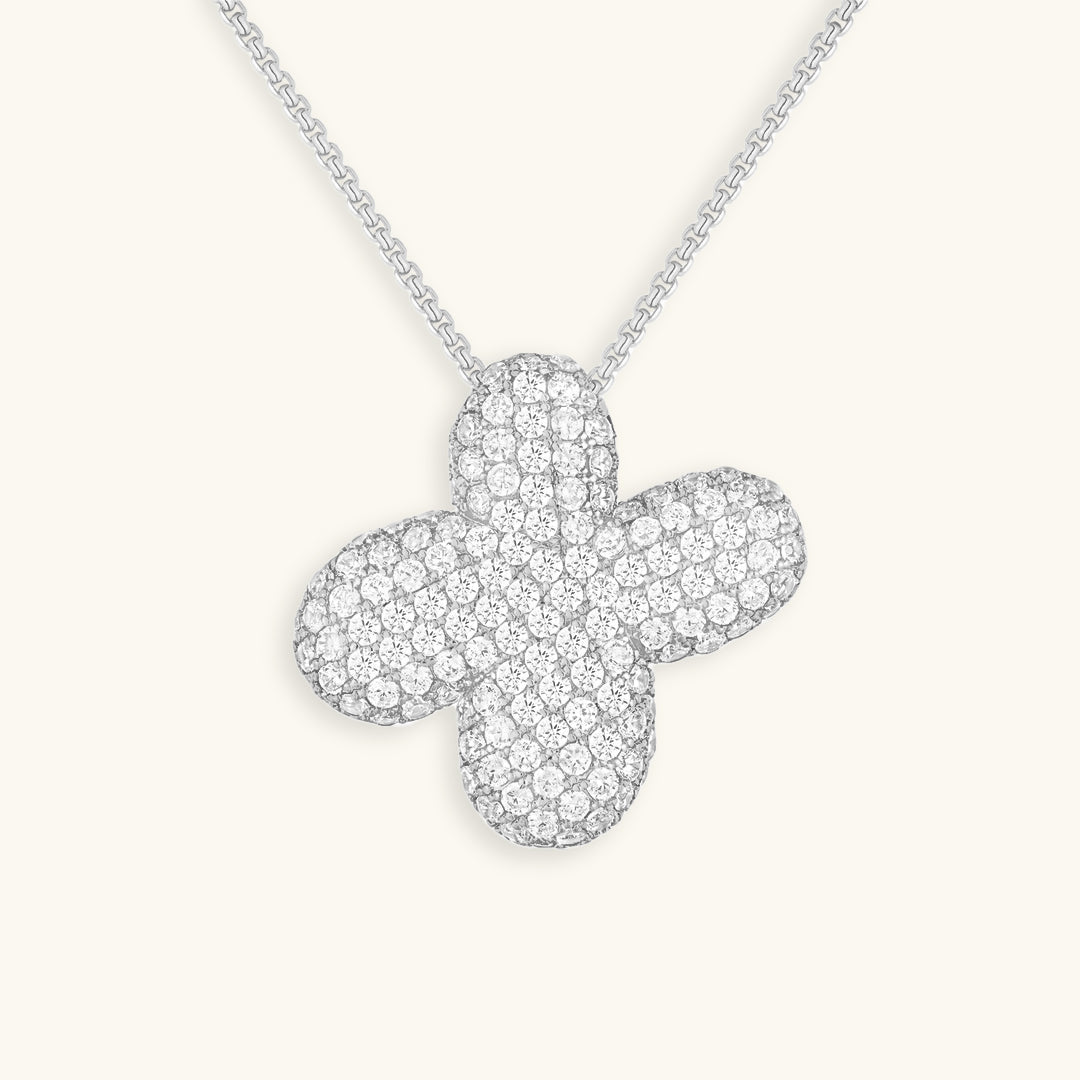 BowLift | Bubble Initial-Diamond-Necklace