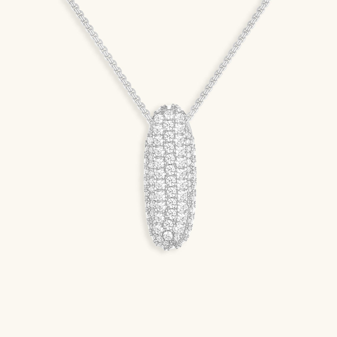 BowLift | Bubble Initial-Diamond-Necklace