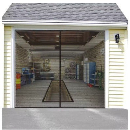 BowLift | AeroShield Bug-Free Garage Screen | Magnetic mesh garage door screen for fresh airflow and insect protection
