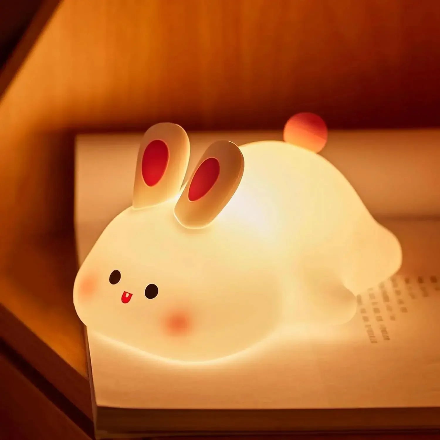 BowLift | Plush Night Light for Children | Soft LED Light with Timer and Animal Design