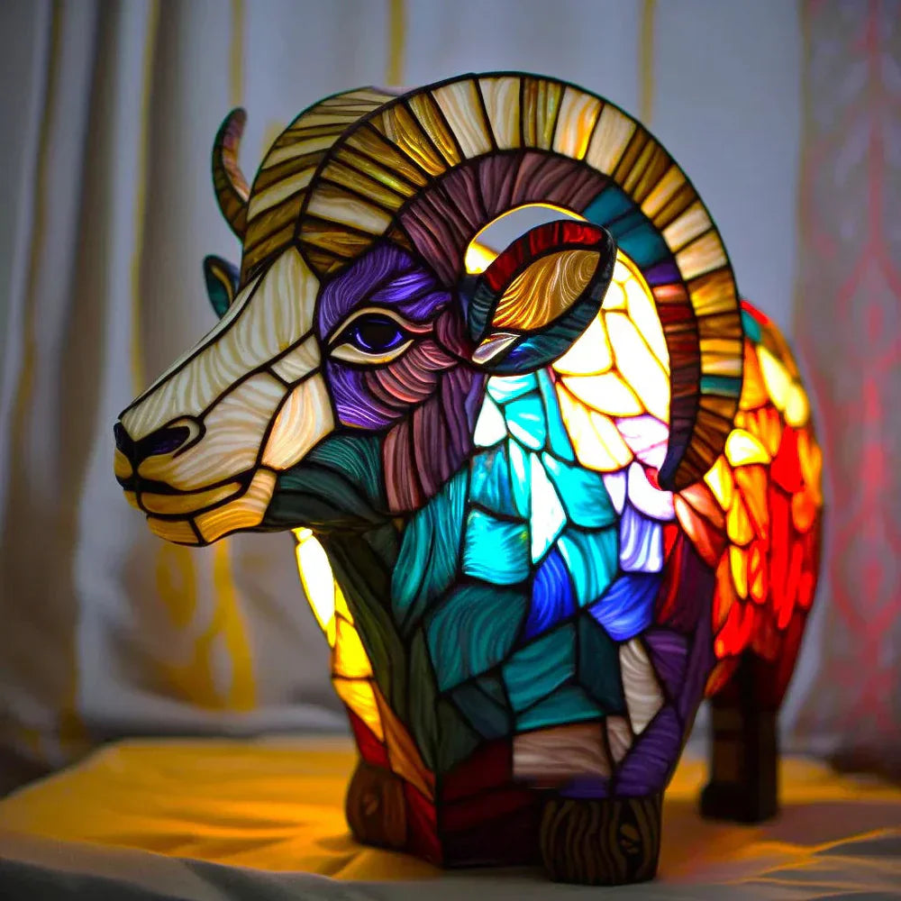 BowLift | Artistic ceiling lamp with animal motif made of glass