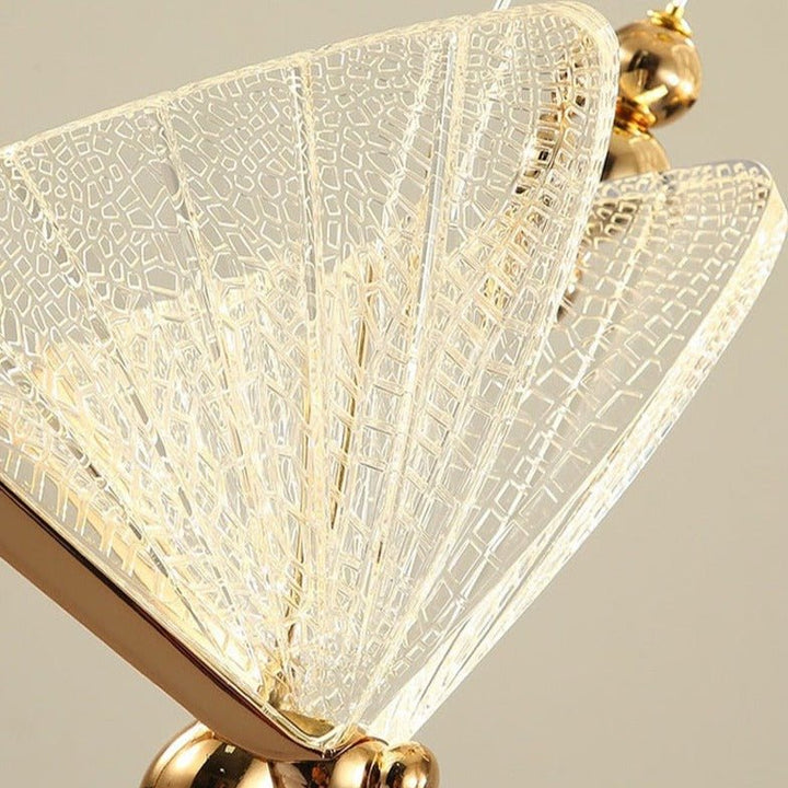 BowLift | FlareWing – Artistic Butterfly-Shaped LED Pendant Light