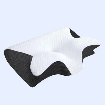 Memory Foam Neck Butterfly Shape Pillow with Armrests for Side & Back Sleepers Bowlift