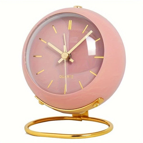 BowLift | Buzzley – Retro Analog Alarm Clock with Silent Movement