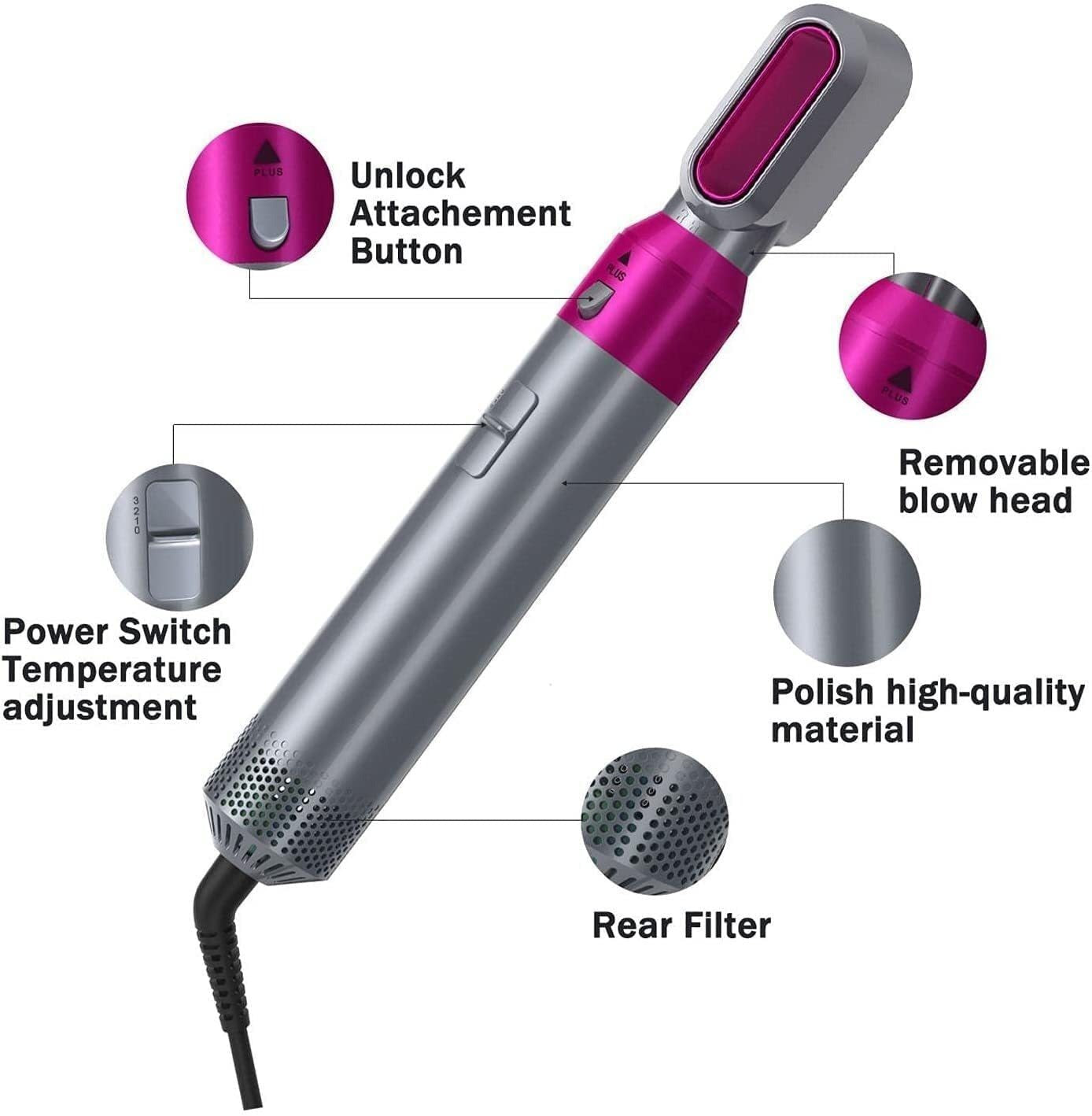 BowLift | FusionStyler Versatile, Efficient, All-in-One Hairstyler