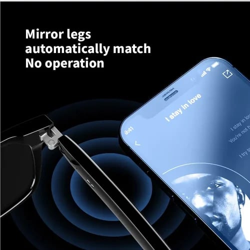 BowLift | Super Black TechnologySmart Wireless Headphone Sunglasses