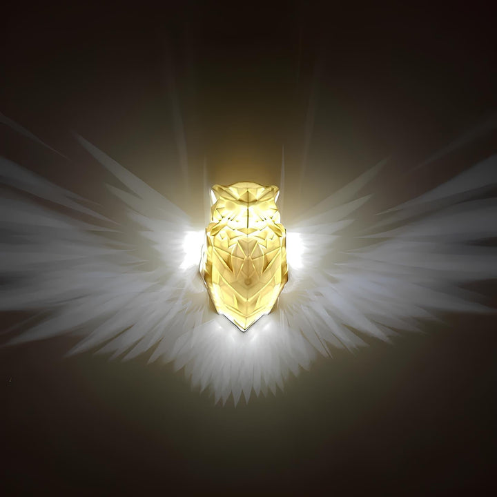 Illuminated Wings Wall Lamp - LumaWings | Bowlift