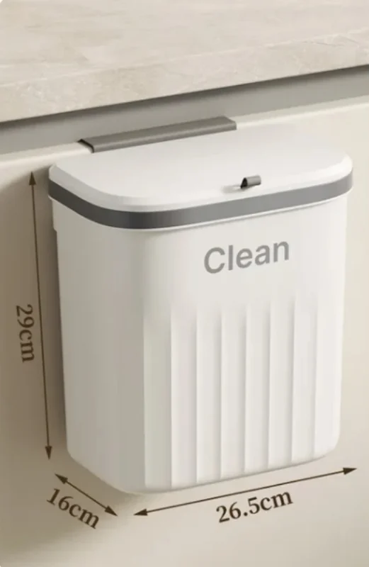 FlexiBin Kitchen Wall Bin – 8.5L / 12L with Lid Bowlift