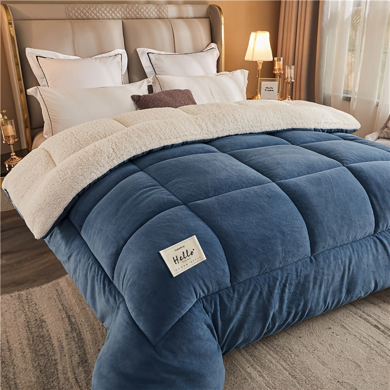 Three-layer, cuddly comfort blanket for cold nights – extra warm and soft | Bowlift