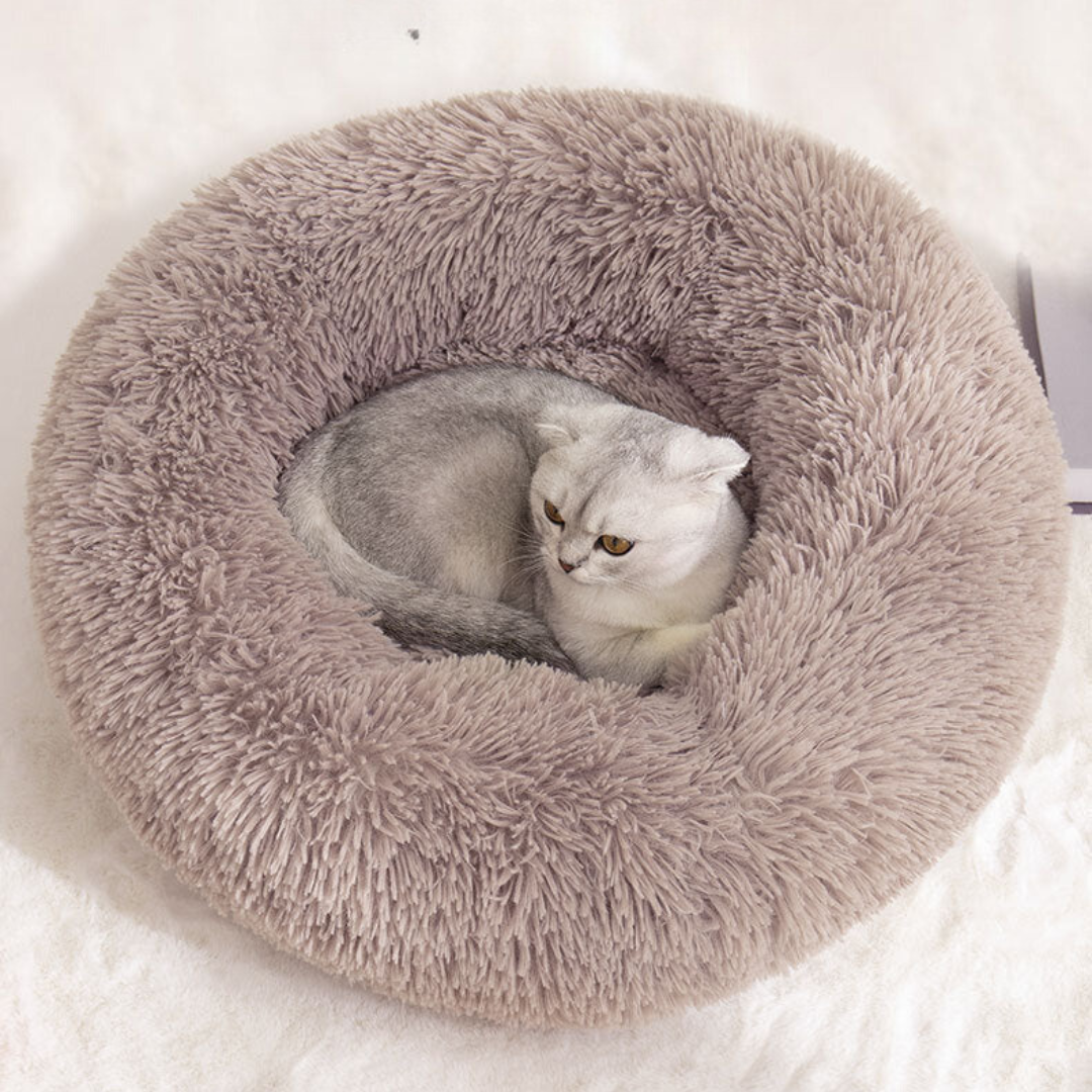 Cozy Cloud Cat Bed Bowlift