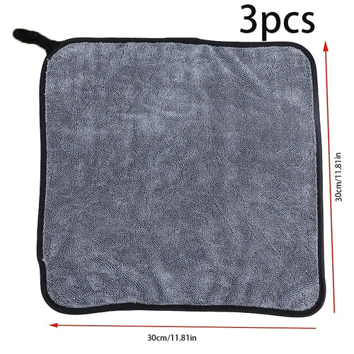 Microfiber Cleaning Cloths 3-Piece Set | Bowlift