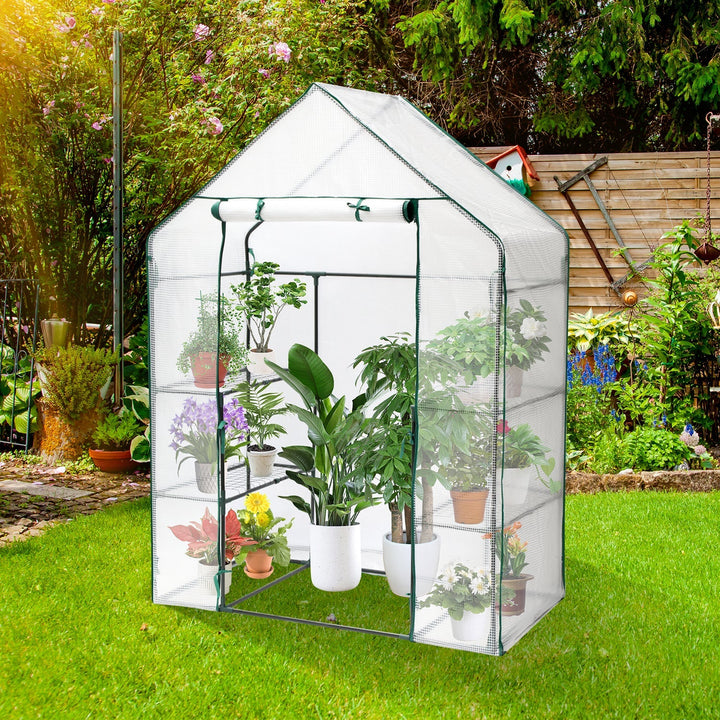 Greenhouse Film Greenhouse with Shelves | Bowlift