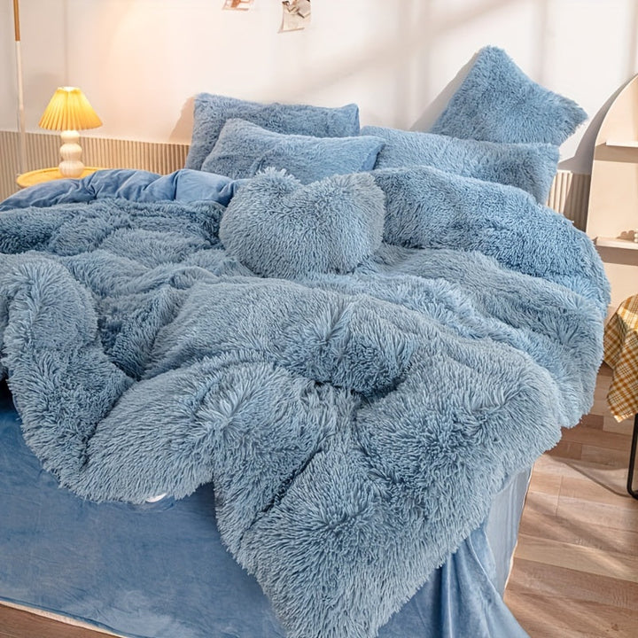 BowLift | Ultra Soft Plush Duvet Cover Set with Zipper - Luxury & Comfort