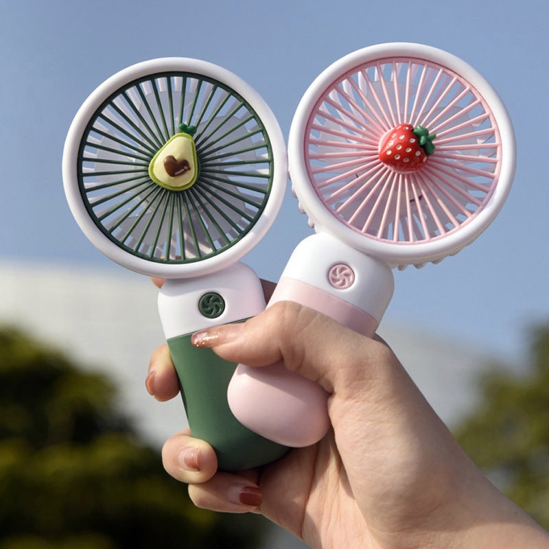 Candy-Colored Handheld Fan | Bowlift