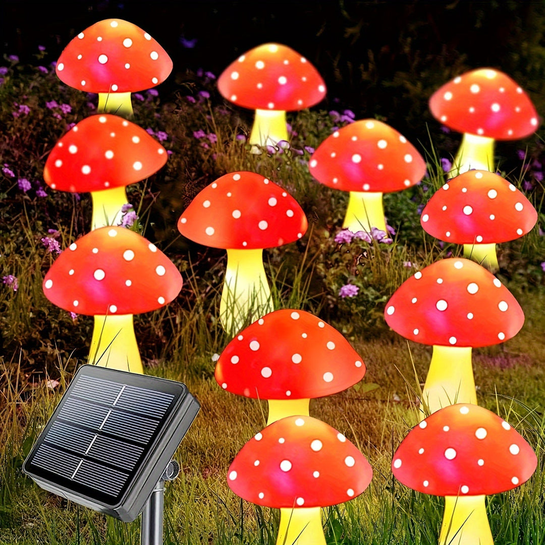 SolarGlow Lamp - Energy-saving Garden Lighting with 8 Modes | Bowlift