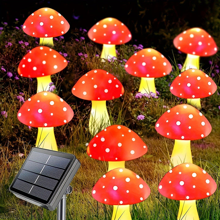 SolarGlow Lamp - Energy-saving Garden Lighting with 8 Modes | Bowlift