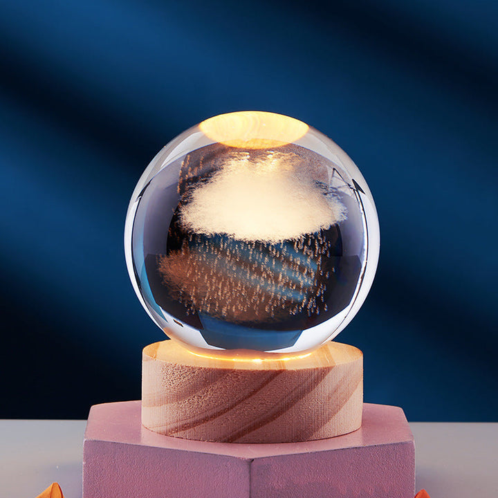 3D Crystal Ball Night Lamp Bowlift