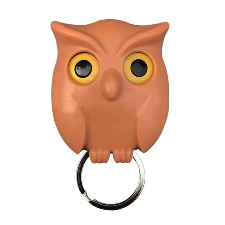 🦉The Key Guard is a Reliable Owl - Cute Night Owl Key Holder with Auto Open Close Eyes | Bowlift